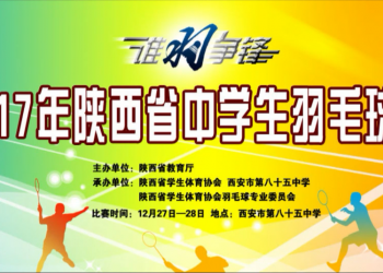 2017年陕西省中学生羽毛球锦标赛 (38播放)